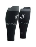  Calf Chân Thể Thao Compressport - R2 Oxygen - BLACK/STEEL GREY 
