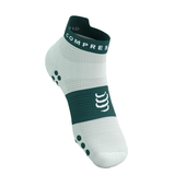  Tất chạy bộ Compressport Unisex's Pro Racing Socks v4.0 Run Low - Sugar/Storm 