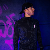  Mũ Chạy Bộ Compressport 5 Panel Light Cap - Black/Aurora 