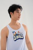  Áo Singlet Nam Sub2 Signature - White 