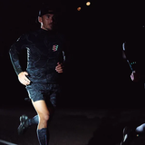  Mũ Chạy Bộ Compressport 5 Panel Light Cap - Black/Aurora 