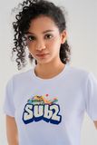  Áo T-shirt Nữ Sub2 Signature - White 