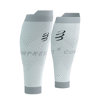  Băng bảo vệ bắp chân Compressport Calf Sleeves R2 Oxygen - White/Neble Grey 