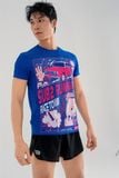  Áo T-shirt Nam Sub2 Retro Car - Cobalt 