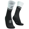  Tất chạy bộ Compressport Mid Compression Socks V2.0 - Black/White 