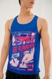  Áo Singlet Nam Sub2 Retro Car - Cobalt 