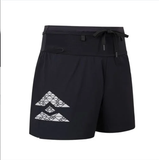  Quần Short Chạy Bộ Nam T8 - Black/White 