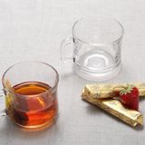  Bộ 2 tách và 2 dĩa D9008A2 Duralex -  Lys Trong Clear 220ml Thủy tinh cường lực cao cấp Pháp 