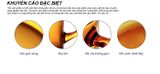  Bộ 2 tách và 2 dĩa D9006D2 Duralex -  Lys vàng Amber 180ml Thủy tinh cường lực cao cấp Pháp 