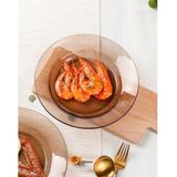  Bộ 3 dĩa D3168LC Duralex  - Lys Nâu khói Sepia 3 size Thủy tinh cường lực cao cấp Pháp [Chính Hãng] 