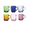  Bộ 6 ly có quai D4020ME Duralex - Versailles Mix Color 260ml Thủy tinh cường lực cao cấp Pháp 