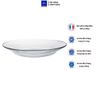 Bộ 2 dĩa D3011A Duralex - Lys trong 23cm Thủy tinh cường lực cao cấp Pháp [Chính Hãng]