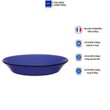  Bộ 2 dĩa D3007F Duralex - Lys Xanh Saphir 19.5cm Thủy tinh cường lực cao cấp Pháp [Chính Hãng] 