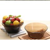  Bộ 6 tô D2007C Duralex - Lys Nâu khói Sepia 17cm Thủy tinh cường lực cao cấp Pháp [Chính Hãng] 