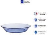  Bộ 6 dĩa D3007B Duralex - Lys Xanh Marine 19.5cm Thủy tinh cường lực cao cấp Pháp [Chính Hãng] 