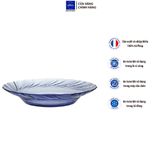  Bộ 2 dĩa D3002B Duralex - Beau Rivage Xanh Marine 21,5cm Thủy tinh cường lực cao cấp Pháp [Chính Hãng] 