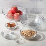  Bộ 2 tô D2027A Duralex - Gigogne Empilable trong Clear 20.5cm Thủy tinh cường lực cao cấp Pháp [Chính Hãng] 