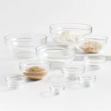  Bộ 1 tô D2029A Duralex - Gigogne Empilable trong Clear 26cm Thủy tinh cường lực cao cấp Pháp [Chính Hãng] 