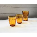  Bộ 6 ly D1029D Duralex - Picardie Vàng Amber 360ml  Thủy tinh cường lực cao cấp Pháp [Chính Hãng] 