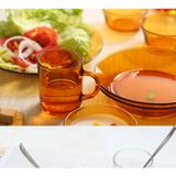  Bộ 6 ly có quai D4020D Duralex - Lys Vàng Amber 260 ml Thủy tinh cường lực cao cấp Pháp [Chính Hãng] 