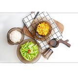  Bộ 2 tô có tay cầm tủy tinh cường lực Pháp Duralex Lys Nâu khói Sepia 13.5cm [Chính Hãng] 