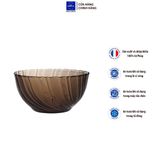  Bộ 2 tô D2002C Duralex - Beau Rivage Nâu khói Sepia 18cm Thủy tinh cường lực cao cấp Pháp [Chính Hãng] 