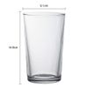  Ly D1046A Duralex - Unie trong Clear 560ml  Thủy tinh cường lực cao cấp Pháp [Chính Hãng] 