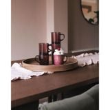  Bộ 6 Ly D4020J Duralex -Versailles tím Plum 260ml Thủy tinh cường lực cao cấp Pháp 