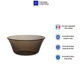 Bộ 2 tô D2007C Duralex - Lys Nâu khói Sepia 17cm Thủy tinh cường lực cao cấp Pháp [Chính Hãng] 