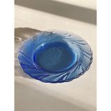  Bộ 6 dĩa D3003B Duralex - Beau Rivage 19,5 cm Xanh Marine Thủy tinh cường lực cao cấp Pháp [Chính Hãng] 