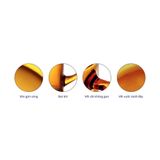  Bộ 2 tô có tay cầm D2005D Duralex - Lys vàng Amber 13.5cm Thủy itnh cường lực cao cấp Pháp 