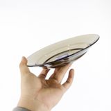  Bộ 2 dĩa D3011C Duralex - lys Nâu Khói Sepia 23 cm  Thủy tinh cường lực cao cấp Pháp [Chính Hãng] 