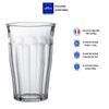  Bộ 6 ly D1030A Duralex - Picardie trong Clear 500ml Thủy tinh cường lực cao cấp Pháp [Chính Hãng] 