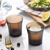  Bộ 6 ly D1011C Duralex - Lys Nâu khói Sepia 210ml Thủy tinh cường lực cao cấp Pháp [Chính Hãng] 