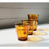  Bộ 6 ly D1029D Duralex - Picardie Vàng Amber 360ml  Thủy tinh cường lực cao cấp Pháp [Chính Hãng] 