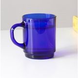  Bộ 6 ly có quai D4020F Duralex - Versailles Xanh Saphir 260ml  Thủy tinh cường lực cao cấp Pháp [Chính Hãng] 