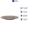  Bộ 6 dĩa D3003C Duralex - Beau Rivage 19,5 cm - Nâu Khói Thủy tinh cường lực cao cấp Pháp [Chính Hãng] 