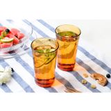  Bộ 6 ly D1012D Duralex - Lys Vàng hổ phách Amber 280ml Thủy tinh cường lực cao cấp Pháp 