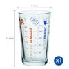  Ly D5004A Duralex - Precisio trong Clear 560ml Thủy tinh cường lực cao cấp Pháp [Chính Hãng] 