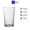  Bộ 6 ly cao  D1045A Duralex - Unie trong Clear 330ml Thủy tinh cường lực cao cấp Pháp [Chính Hãng] 
