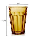  Bộ 6 ly D1029D Duralex - Picardie Vàng Amber 360ml  Thủy tinh cường lực cao cấp Pháp [Chính Hãng] 