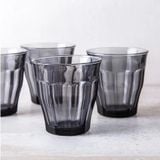  Bộ 6 ly D1028H Duralex - Picardie xám Grey 310ml Thủy tinh cường lực cao cấp Pháp [Chính Hãng] 