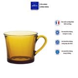  Bộ 6 tách D4004D Duralex - Lys vàng Amber 220ml Thủy tinh cường lực cao cấp Pháp [Chính Hãng] 