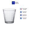 Bộ 6 ly D1032A Duralex - Prisme trong clear 220ml  Thủy tinh cường lực cao cấp Pháp [Chính Hãng]