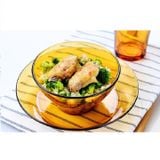  [Chính Hãng] Bộ 4 tô D2004D Duralex - Lys Vàng Amber 13.6cm Thủy tinh cường lực cao cấp Pháp 