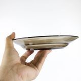  Bộ 6 dĩa D3011C Duralex - lys Nâu Khói Sepia 23 cm  Thủy tinh cường lực cao cấp Pháp [Chính Hãng] 