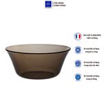  Tô thủy D2008C Duralex - Lys Nâu khói Sepia 23cm Thủy tinh cường lực cao cấp Pháp [Chính Hãng] 