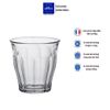 Bộ 6 ly D1023A Duralex - Picardie Trong Clear 90ml Thủy tinh cường lực cao cấp Pháp [Chính Hãng] 