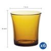  Bộ 6 ly D1011D Duralex -  Lys Vàng Amber 210ml Thủy tinh cường lực cao cấp Pháp [Chính Hãng] 
