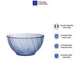  Bộ 6 tô D2002B Duralex - Beau Rivage Xanh Marine 18cm Thủy tinh cường lực cao cấp Pháp [Chính Hãng] 